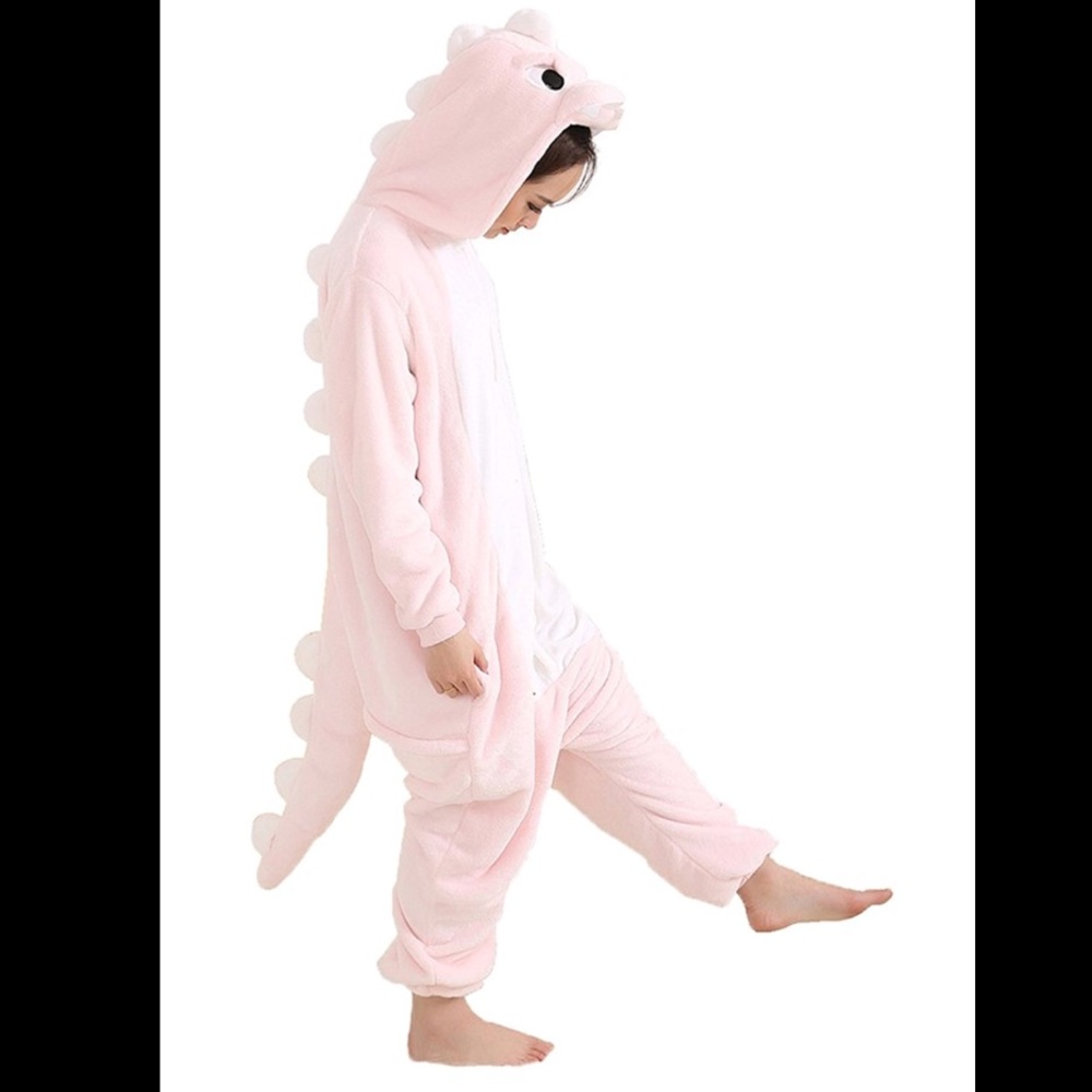 Women’s dinosaur plush onesie